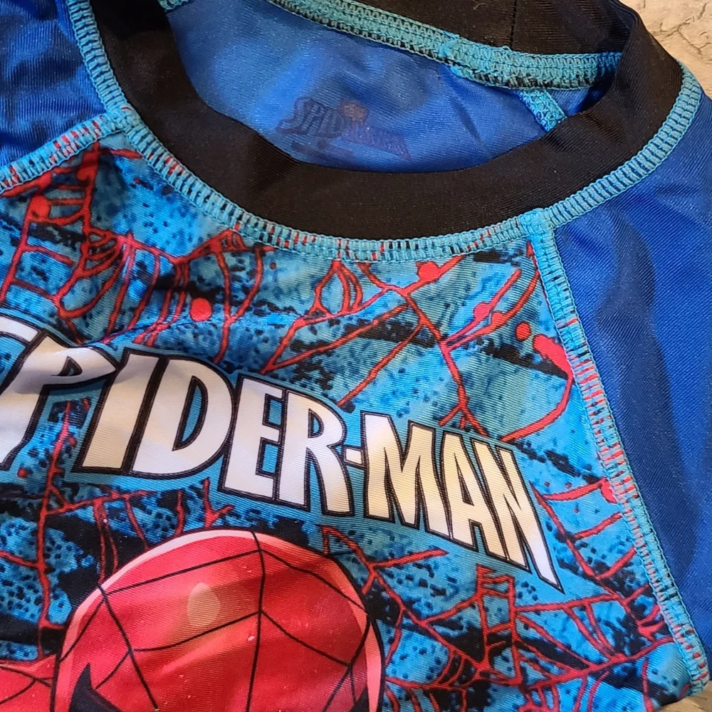 🍦Spiderman boys rashguard🪅